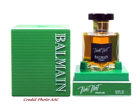 PIERRE BALMAIN - VENT VERT PARFUM 15 ML : DANS SA BOÎTE EN PLASTIQUE