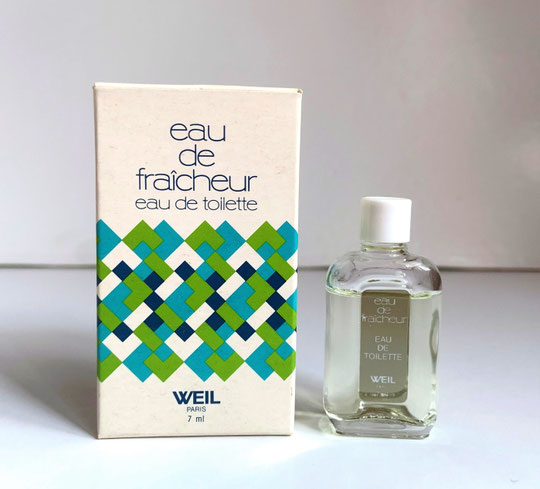 WEIL - EAU DE FRAÎCHEUR EAU DE TOILETTE 7 ML : VERSION AVEC ETIQUETTE FILM