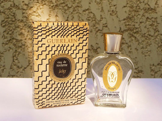 JICKY - EAU DE TOILETTE - FLACON LYRE TRANSPARENTE & BOÎTE