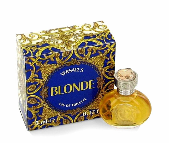 VERSACE'S -  BLONDE : EAU DE TOILETTE 5 ML.