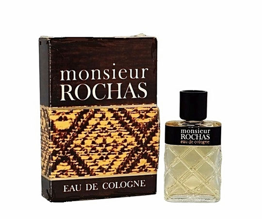 MONSIEUR ROCHAS - EAU DE COLOGNE, MINIATURE ANCIENNE
