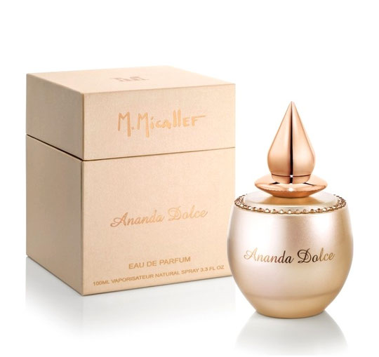 ANANDA DOLCE - VAPORISATEUR EAU DE PARFUM 100 ML, ORNE DE PIERRES DE CRISTAL