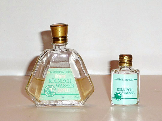 2 MINIATURES ORIGINAL KÖLNISCH WASSER 