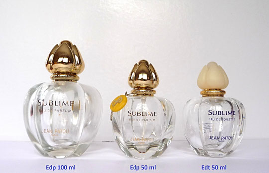 SUBLIME - VAPORISATEURS EAU DE PARFUM ET EAU DE TOILETTE : VOIR LES CONTENANCES SUR LA PHOTO