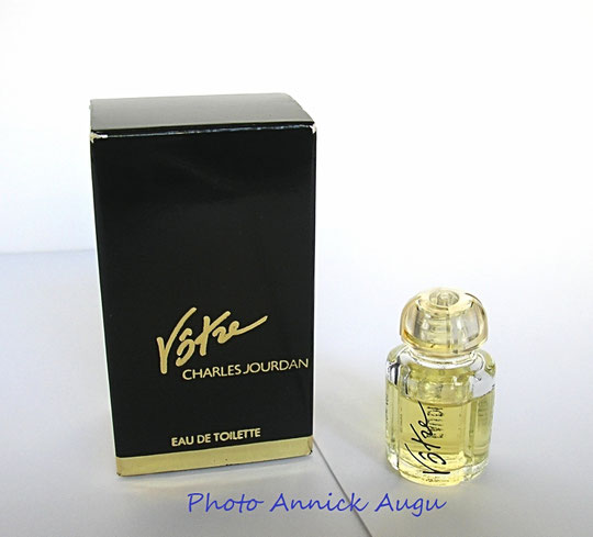 CHARLES JOURDAN - VÔTRE, EAU DE TOILETTE, MINIATURE AVEC BOUCHON PLASTIQUE TRANSPARENT