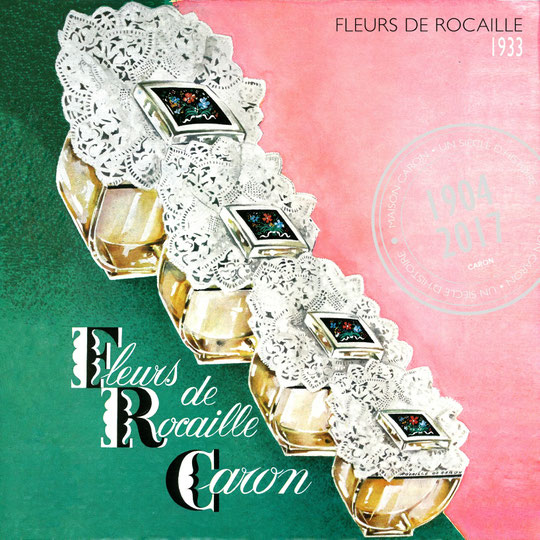 PUBLICITE ANCIENNE POUR FLEURS DE ROCAILLE