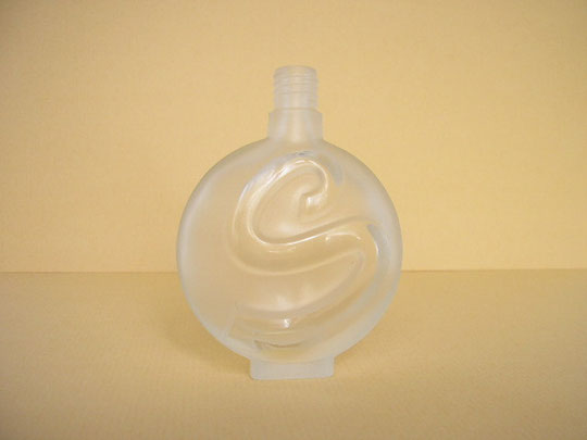 "S" FLACON EN VERRE DEPOLI - SANS BOUCHON ...