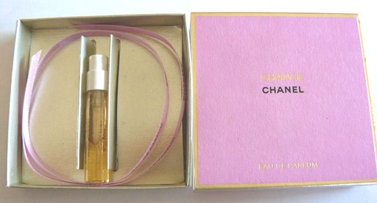 CHANEL - CHANCE ECHANTILLON TUBE EAU DE PARFUM AVEC RUBAN