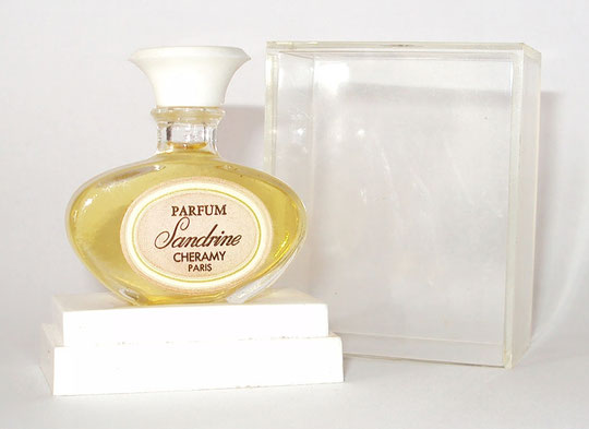 CHERAMY - SANDRINE, MINIATURE PARFUM DANS BOÎTE EN PLASTIQUE