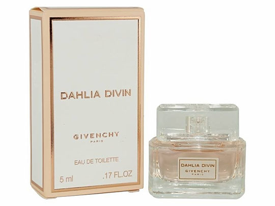 2015 - DAHLIA DIVIN - EAU DE TOILETTE 5 ML - BOUCHON PLASTIQUE TRANSPARENT