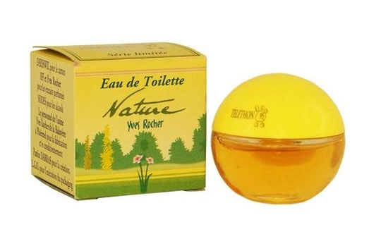 NATURE - EAU DE TOILETTE : SERIE DES FLACONS "BOULE" - SPECIAL TELETHON
