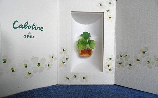 CABOTINE - EAU DE PARFUM 3,2 ML - PRESENTATION DANS UN COFFRET FACON LIVRE