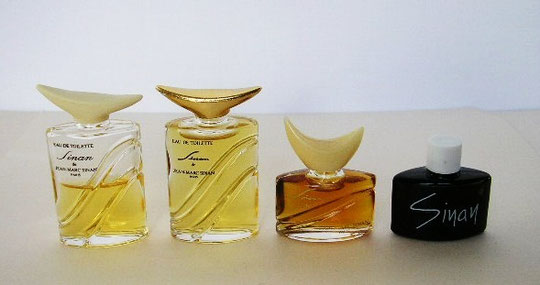 JEAN-MARC SINAN : SERIE DE MINIATURES AVEC BOUCHONS DIFFERENTS