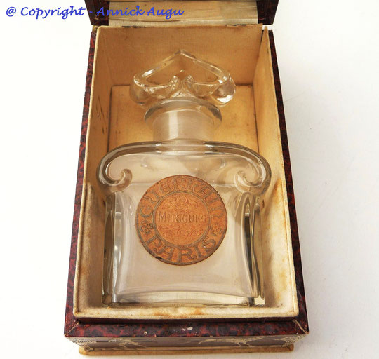 1917 - MITSOUKO - FLACON ANCIEN EN CRISTAL DE BACCARAT - 50 ML