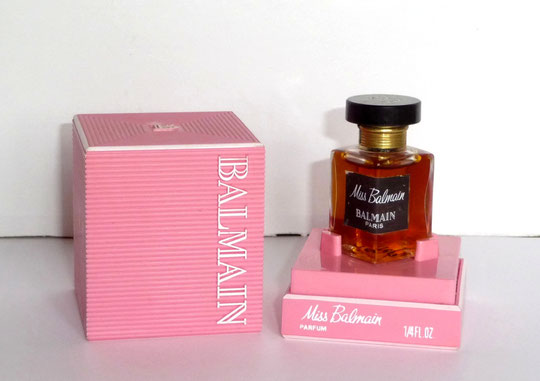 PIERRE BALMAIN - MISS BALMAIN, PARFUM 7,5 ML, DANS BOÎTE EN PLASTIQUE ROSE