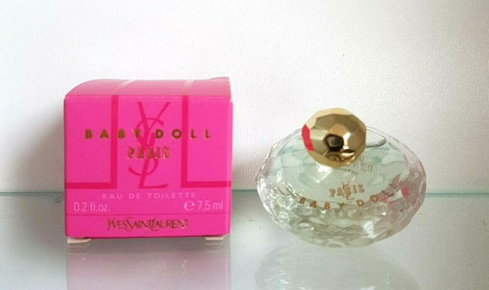 BABY DOLL - FLACON "TOUPIE" : EAU DE TOILETTE 7,5 ML - MINIATURE IDENTIQUE A LA PHOTO PRECEDENTE