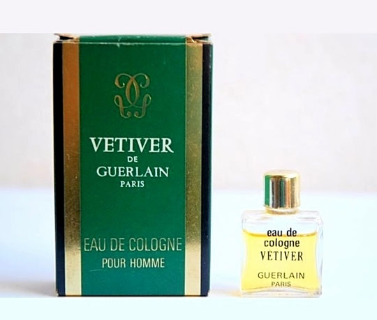 VETIVER - EAU DE COLOGNE POUR HOMME, MINIATURE ANCIENNE