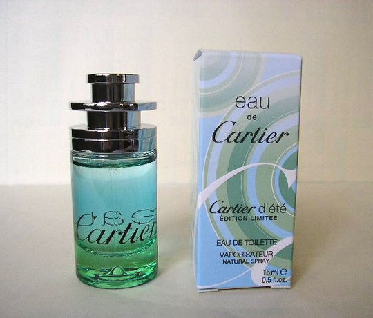 2005 - EAU DE CARTIER, CARTIER D'ETE EDITION LIMITEE - VAPORISATEUR EAU DE TOILETTE 15 ML