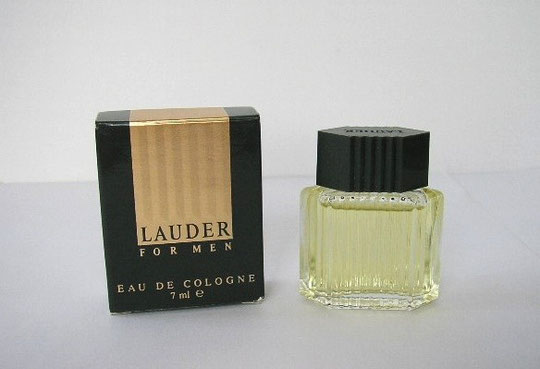 LAUDER FOR MEN : EAU DE COLOGNE 7 ML