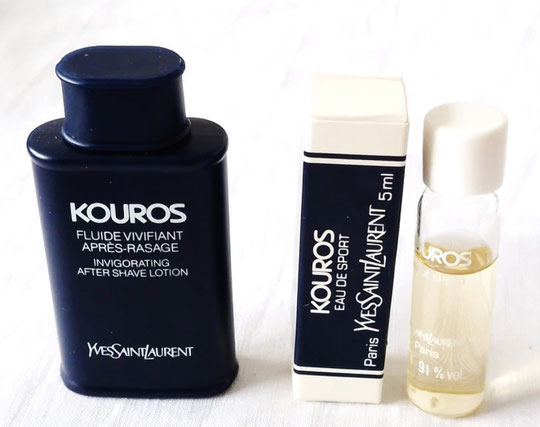 KOUROS - FLUIDE VIVIFIANT APRES-RASAGE & KOUROS EAU DE SPORT 5 ML
