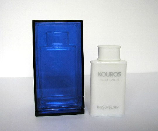KOUROS - EAU DE TOILETTE 10 ML - PRESENTATION DANS BOÎTE RIGIDE BLEUE