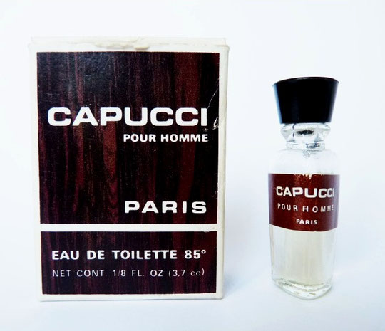 CAPUCCI - CAPUCCI POUR HOMME : EAU DE TOILETTE 3,7 ML - PRESENTATION DIFFERENTE