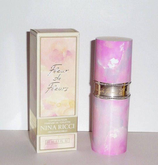 FLEUR DE FLEURS : VAPORISATEUR RECHARGEABLE - EAU DE TOILETTE 50 ML