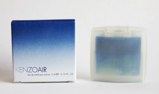 2005 - KENZOAIR - EAU DE TOILETTE FRAÎCHE POUR HOMME - MINIATURE EN PLASTIQUE