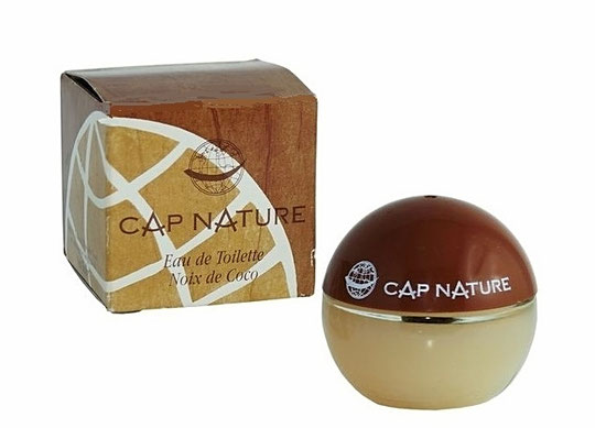 CAP NATURE - EAU DE TOILETTE NOIX DE COCO : FLACON FORME BOULE