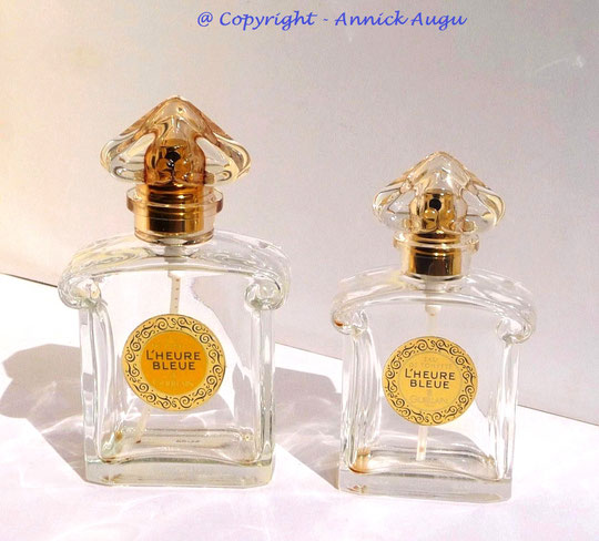 1)  L'HEURE BLEUE, EAU DE PARFUM 75 ML ET  2)  L'HEURE BLEUE, EAU DE TOILETTE 50 ML