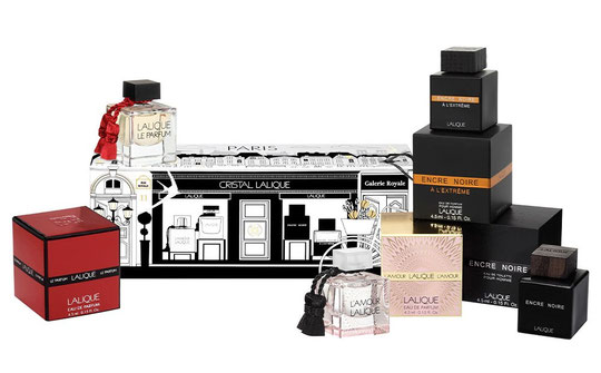 PHOTO DE PRESSE POUR CE NOUVEAU COFFRET LALIQUE