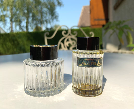 MARCEL ROCHAS - MOUSTACHE : LES DEUX FLACONS CI-DESSUS