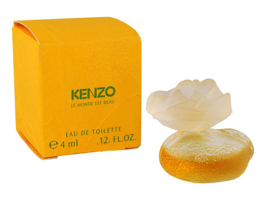 KENZO LE MONDE EST BEAU - EAU DE TOILETTE 4 ML : BOÎTE JAUNE