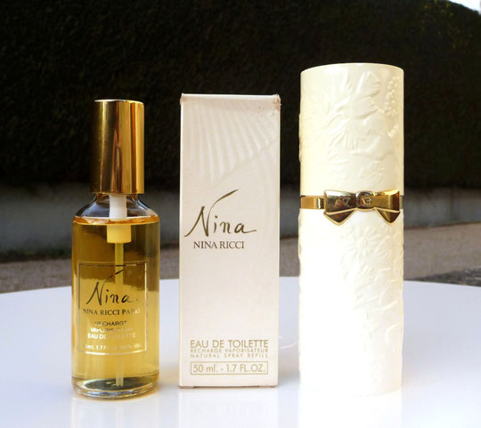 NINA - VAPORISATEUR EAU DE TOILETTE 50 ML AVEC SA RECHARGE