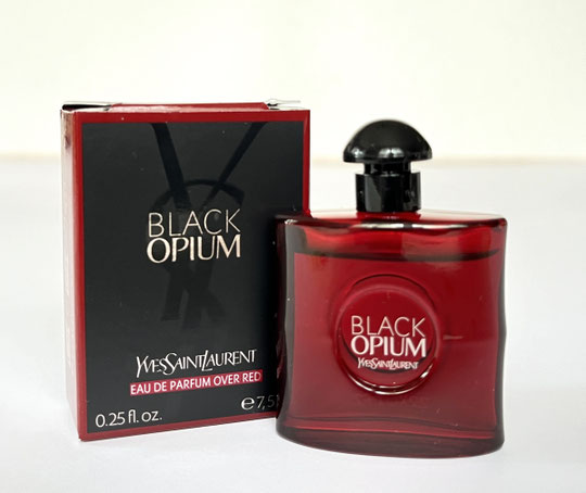 2024 - YSL  : BLACK OPIUM EAU DE PARFUM  OVER RED 7,5 ML