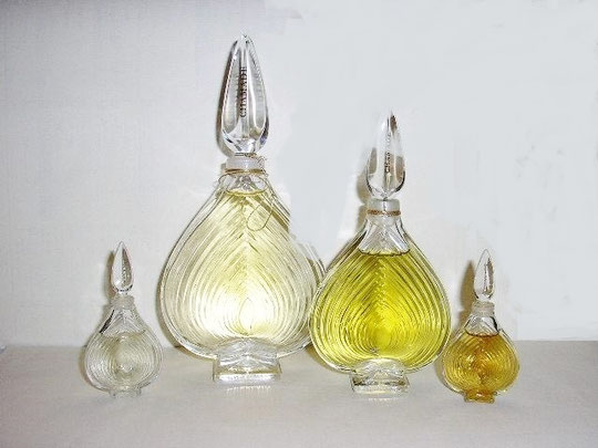 CHAMADE - 2 FLACONS & 2 MINIATURES DE TAILLE DIFFERENTE