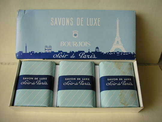 BOURJOIS - SOIR DE PARIS : COFFRET SAVONS DE LUXE