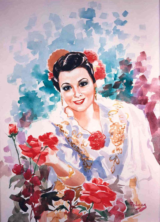 Mujer murciana