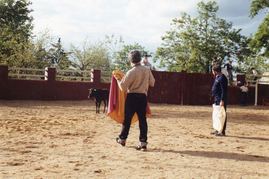 Pedro y Pepe.........citándola. F. Merche. P. Privada.