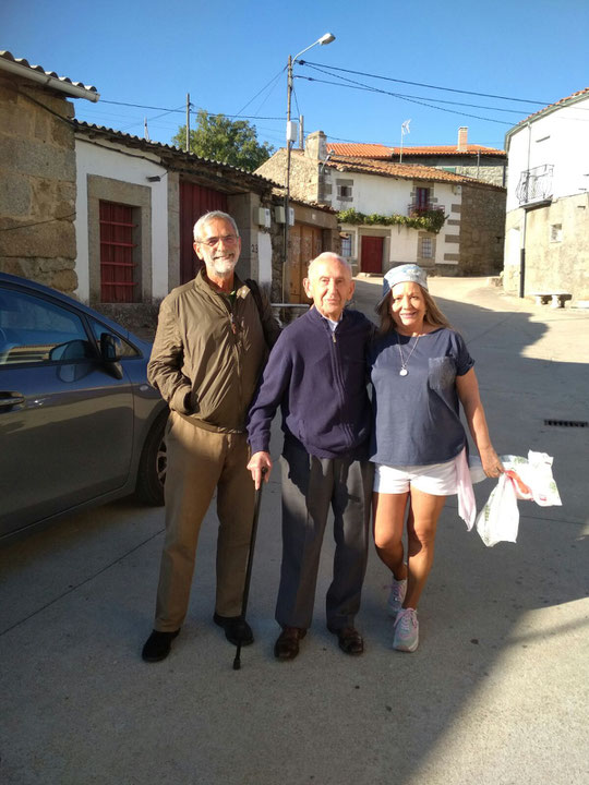 Con los bejaranos. Año 2017. F. Pedro. F. P. Privada.