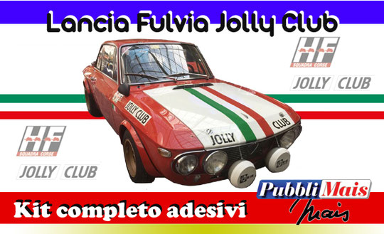 kit completo lancia fulvia hf coupe jolly club striscia italia tricolore banda livrea hf squadra corse adesivi striscia pubblimais ebay sticker 