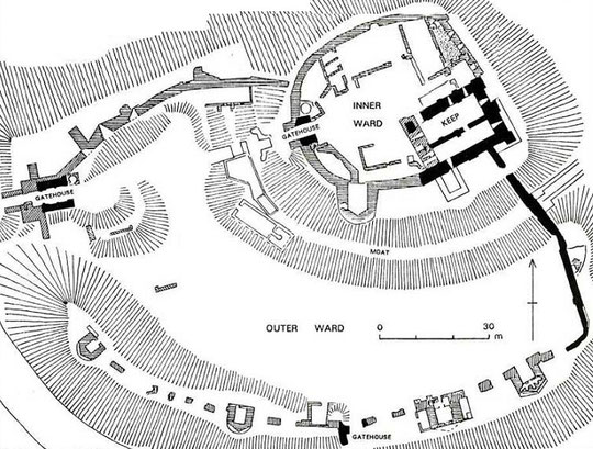 Norham Castle Foor Plan