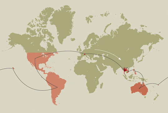 geplante Route