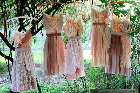 boho bridesmaids