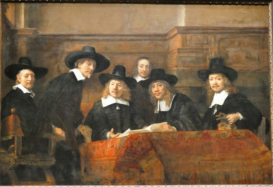 Rembrandt : le Syndic des drapiers, 1662