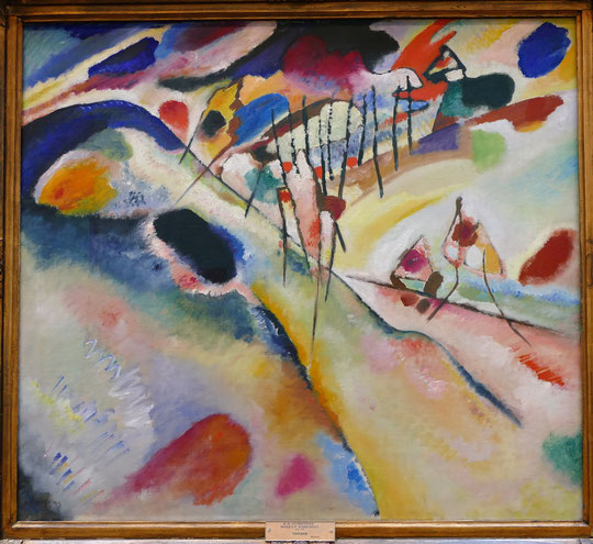 Vassily Kandinsky (1866-1944) : paysage