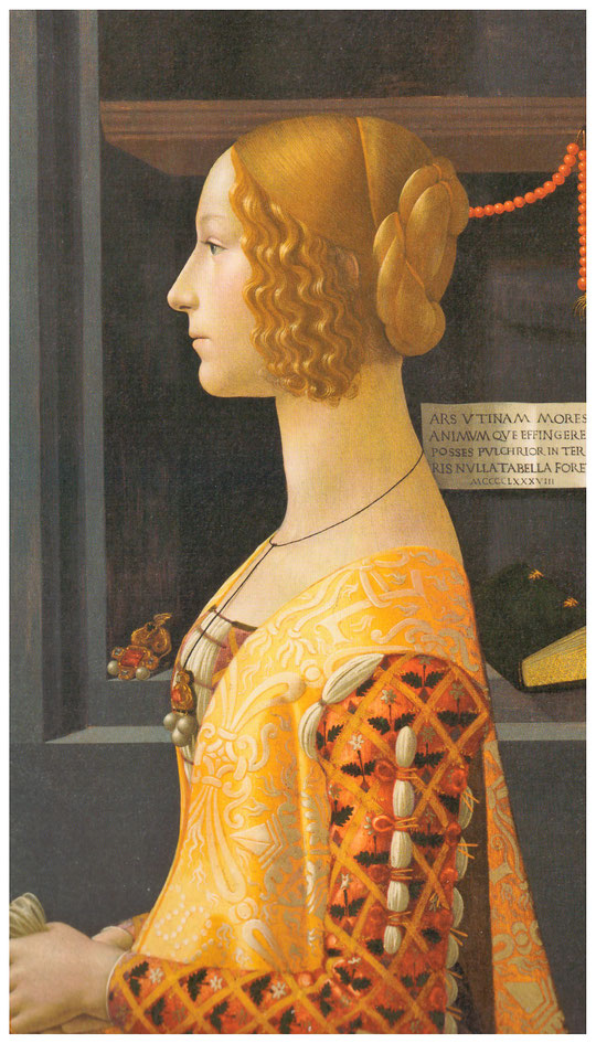 Domenico Ghirlandaio : portrait de Giovanna degli Albizzi Tornabuoni (1489-1490)