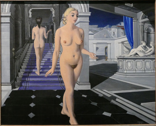 Paul Delvaux : l'Escalier, 1946