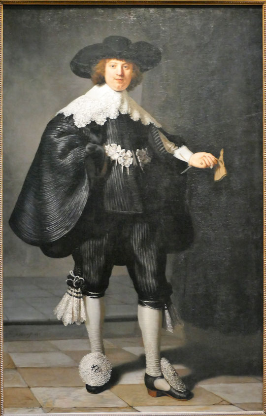 Rembrandt : portrait de Marten Soolmans, 1634