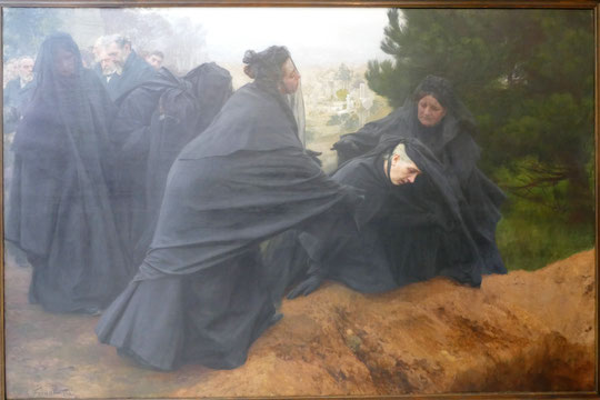 "La Douleur", 1898, Emile Friant